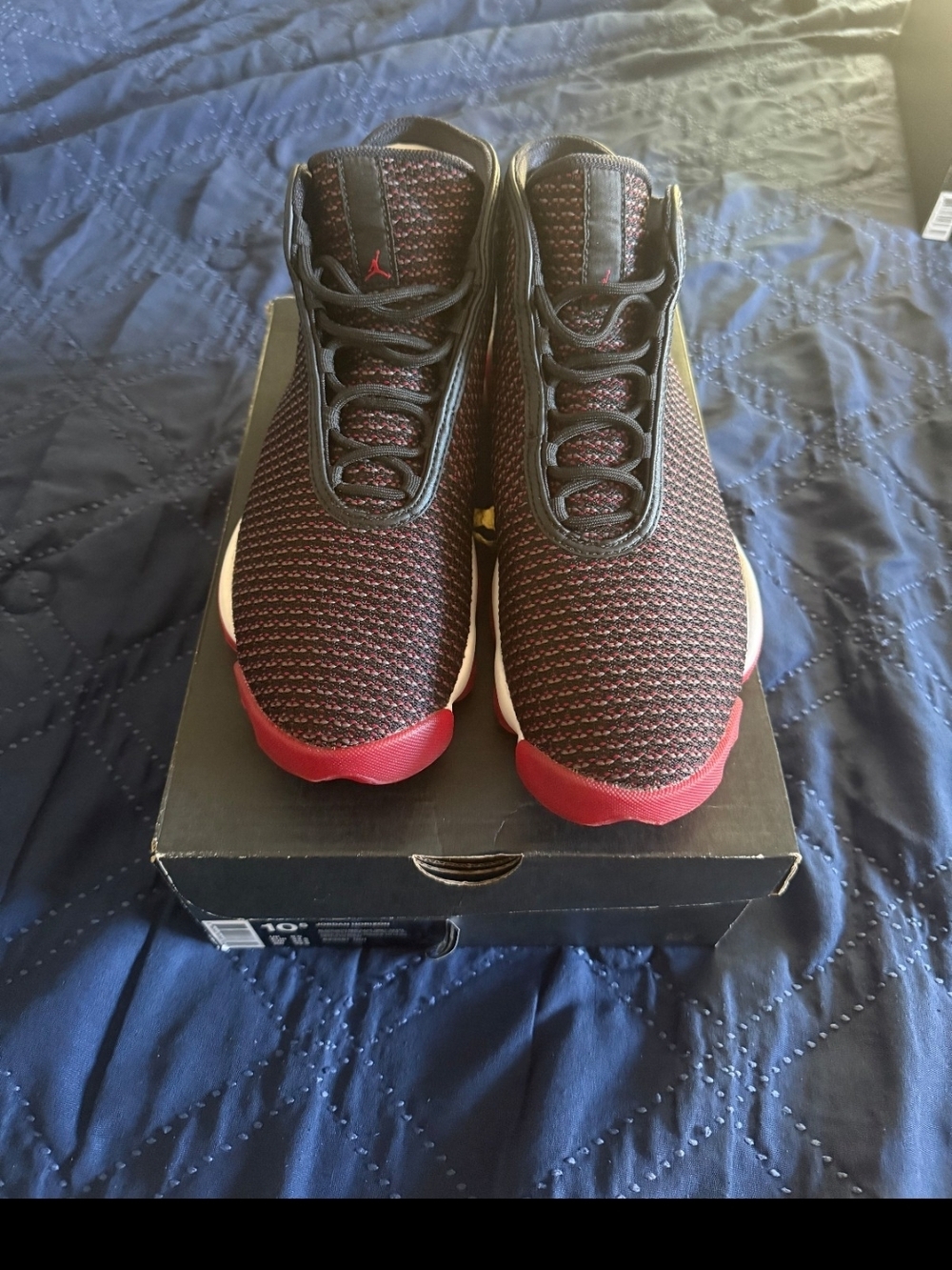 Air Jordan Men's Black & Red Athletic Shoes